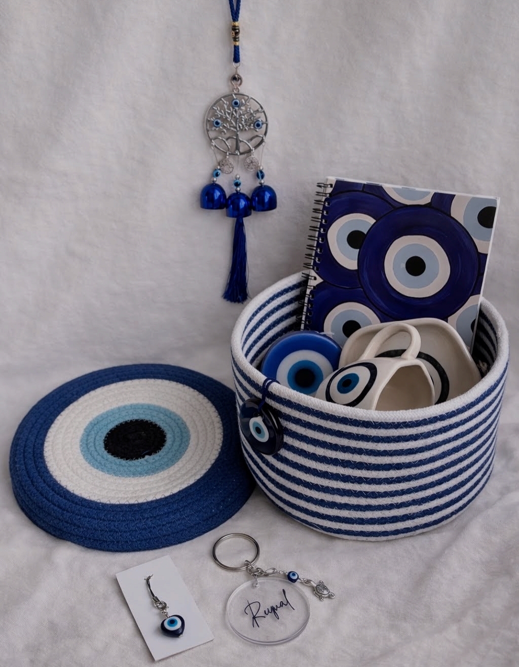 Evil eye themed hamper